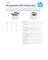 HP LaserJet Pro MFP 4103dw Printer