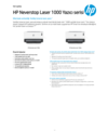 HP Neverstop Laser 1000 Printer series