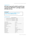 ISO 19798 HP Color LaserJet Pro M452_MFP M477 (English)
