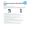 HP LaserJet Pro 500 color MFP M570