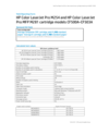 ISO 19798 HP Color LaserJet Pro M254 and MFP M281 (English)