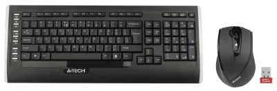 A4 Tech 9300F Q Kablosuz Klavye & Mouse Set - A4 Tech