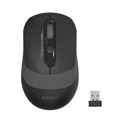 A4 Tech FG10 Gri Nano Kablosuz Optik Mouse - A4 Tech