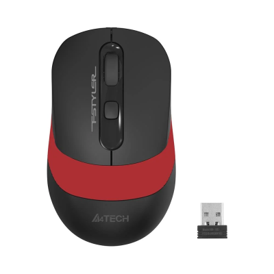A4 Tech FG10 Kırmızı Nano Kablosuz Optik Mouse - A4 Tech