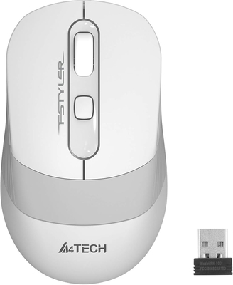A4 Tech FG10 Beyaz Optik Kablosuz Mouse - A4 Tech