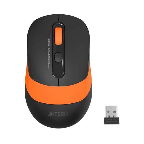 A4 Tech FG10 Siyah-Turuncu Optik Kablosuz Mouse - 1
