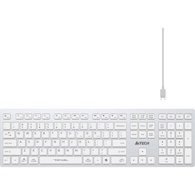 A4 Tech Fstyler FBX50C Beyaz Q Kablosuz Klavye - A4 Tech