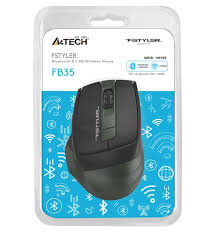 A4tech FB35 Fstyler Bluetooth+2.4Ghz Nano Optik 2000Dpi Yeşil Kablosuz Mouse - 1