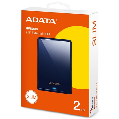 Adata HV620S AHV620S-2TU31 USB 3.2 2.5’ 2TB External Hard Drive - Adata