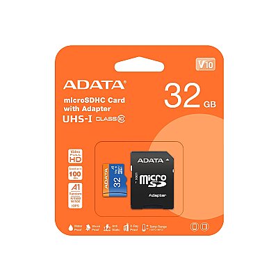 Adata Premier 32 GB AUSDH32GUICL10A1-RA1 100MB/s UHS-I Class10 V10 Micro SD Kart - Adata