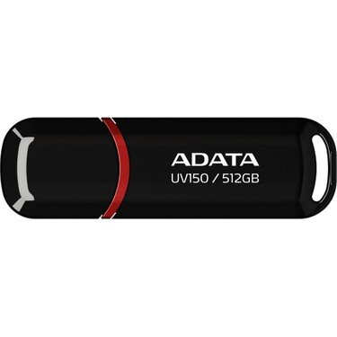 Adata UV150 512 GB USB3.2 Gen1 Siyah Flaş Bellek - 1