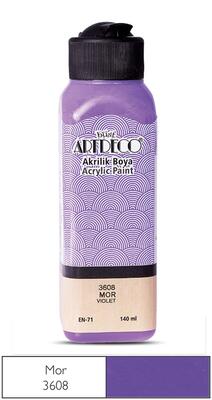 Artdeco - Artdeco 3608 Mor Akrilik Boya 140 ml (T15915)