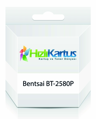 Bentsai - Bentsai BT-2580P Black Compatible Cartridge - BT-HH6105B2