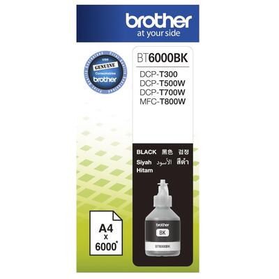 BROTHER - Brother BT6000BK Black Original Ink Cartridge - DCP-T300 / DCP-T500W