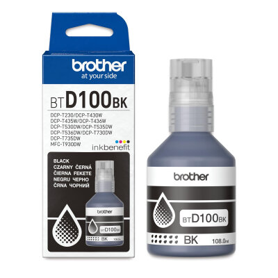 Brother BTD100BK Siyah Orjinal Mürekkep Kartuş - DCP-T230 - BROTHER