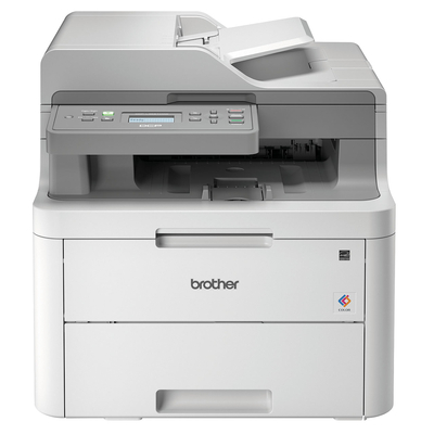 BROTHER - Brother DCP-L3551CDW A4 Wi-Fi + Scanner + Photocopy Colour Multifunction Laser Printer