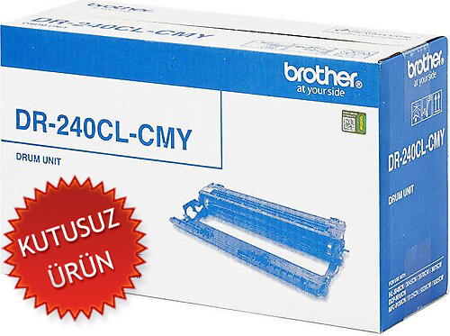 Brother DR-240CL-CMY Color Original Drum Unit - DCP-9010CN (Without Box)