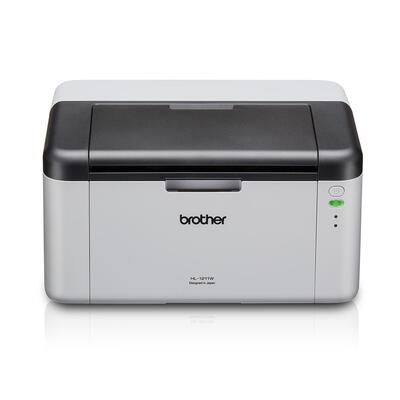 BROTHER - Brother HL-1211W-2T USB + Wi-Fi Mono Laser A4 Printer (2 Toner)