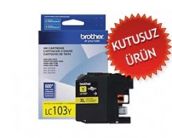 BROTHER - Brother LC103Y Yellow Original Cartridge - DCP-J132W (Wıthout Box)
