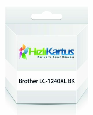 BROTHER - Brother LC-1240XL BK Siyah Muadil Kartuş - DCP-J525W