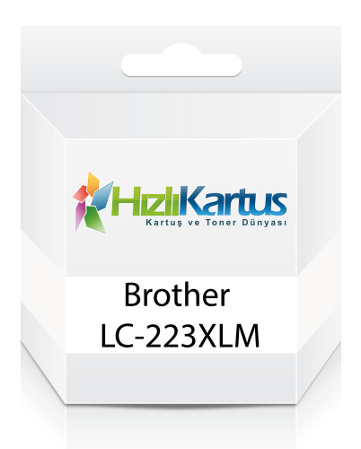 Brother LC-223XLM Kırmızı Muadil Kartuş - DCP-J4120DW - 1