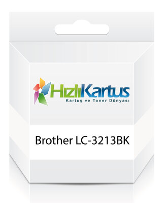 Brother LC-3213BK Siyah Muadil Kartuş - DCP-J772DW - BROTHER