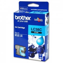 BROTHER - Brother LC38C Cyan Original Cartridge - DCP-145C 