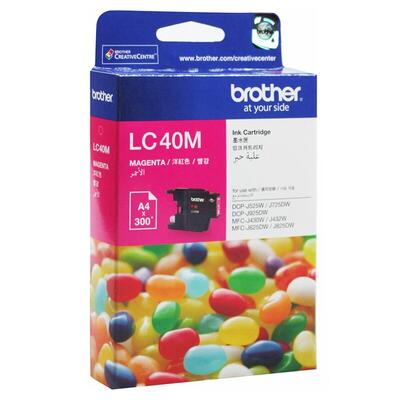 Brother LC-40M Magenta Orginal Cartridge - DCPJ525W - BROTHER