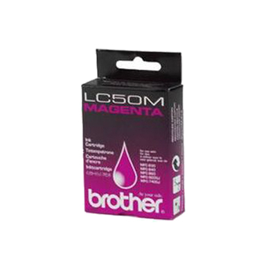 BROTHER - Brother LC-50M Magenta Original Cartridge - MFC-7400 / MFC-830