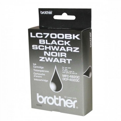 Brother LC-700BK Black Origial Cartridge - DCP 4020C / MFC 4820C - BROTHER
