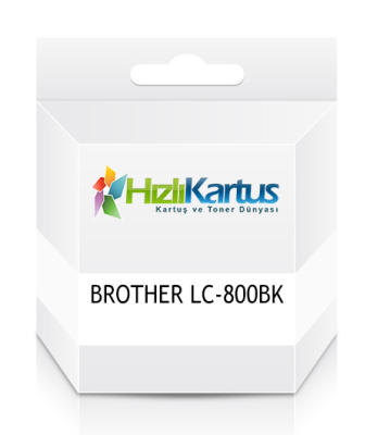BROTHER - Brother LC-800BK Muadil Siyah Kartuş