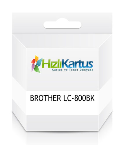 Brother LC-800BK Muadil Siyah Kartuş - MFC-3220C (T10539) - 1