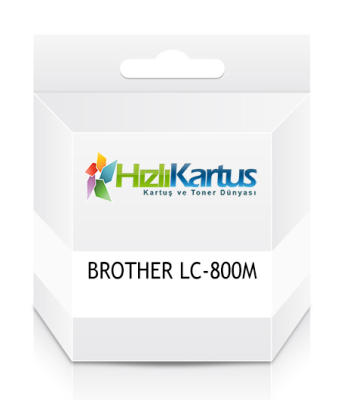 BROTHER - Brother LC-800M Kırmızı Muadil Kartuş