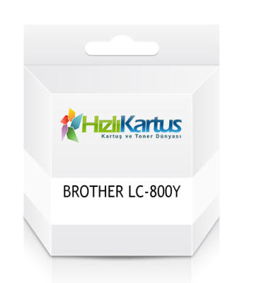 BROTHER - Brother LC-800Y Sarı Muadil Kartuş