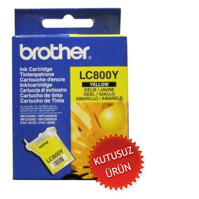 BROTHER - Brother LC-800Y Yellow Original Cartridge - MFC-3220C (Without Box)