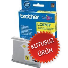 BROTHER - Brother LC970Y Yellow Original Cartridge - DCP-135C (Without Box)