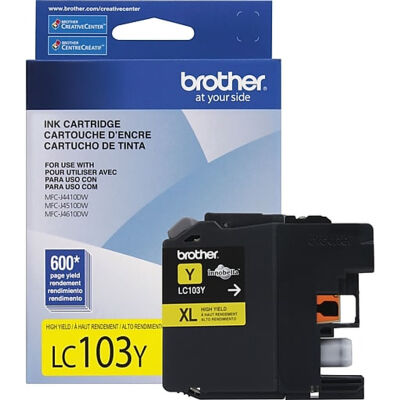 Brother LC103Y Sarı Orjinal Kartuş - DCP-J132W - 2