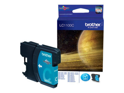 Brother LC1100C Cyan Original Cartridge - DCP-385C / DCP-395CN - BROTHER