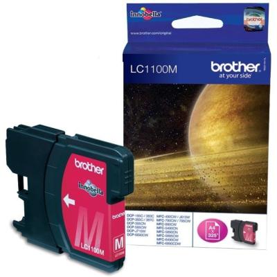 Brother LC1100M Magenta Original Cartridge - DCP-385C / DCP-395CN - BROTHER