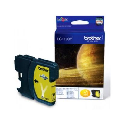 Brother LC1100Y Yellow Original Cartridge - DCP-385C / DCP-395CN - BROTHER