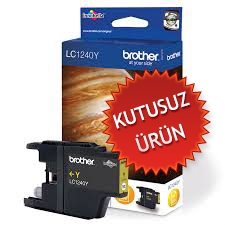 Brother LC1240Y Yellow Original Cartridge - MFC-J220 (Without Box) - BROTHER