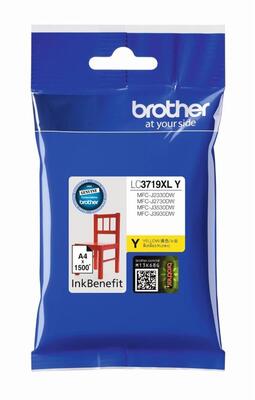 Brother LC3719XL Y Yellow Original Cartridge - MFC-J3930DW - BROTHER