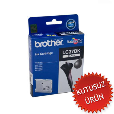 BROTHER - Brother LC37BK (LC-37BK) Black Original Cartridge - DCP-110C (Without Box)