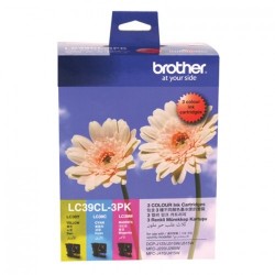 Brother LC39CL 3'lü Paket Renkli Orjinal Kartuş - MFC-J220 (T1470) - BROTHER