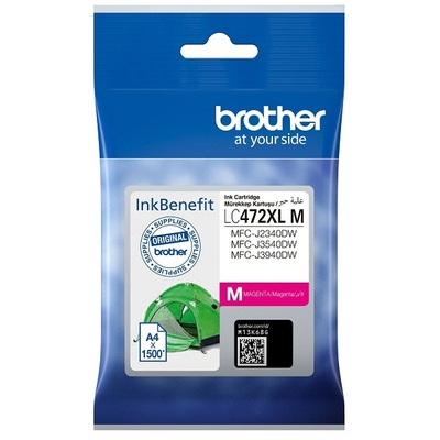 BROTHER - Brother LC472XL M Magenta Original Cartridge - MFC-J2340DW / J3540DW