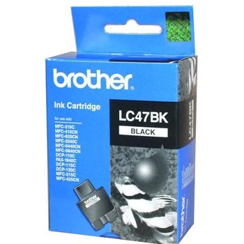Brother LC47BK Black Original Cartridge - DCP-110C / DCP-115C
