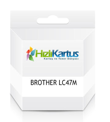 Brother LC47M Kırmızı Muadil Kartuş - DCP-110C / DCP-115C (T10532) - BROTHER