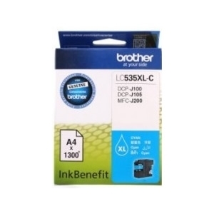 Brother LC535XLC Yüksek Kapasite Mavi Orjinal Kartuş - DCP-J105 (T1445) - 3