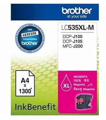 BROTHER - Brother LC535XLM High Capacity Magenta Original Cartridge - DCP-J105
