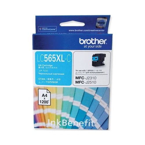 Brother LC565XLC Yüksek Kapasite Mavi Orjinal Kartuş - MFC-J3720 (T7031) - 1